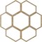 Ekena Millwork Florin Wood Fretwork Pierced Ceiling Medallion, Hickory, 36"OD x 12 5/8"ID x 3/8"T CMWP36X36X0375FOHI - alternate 5